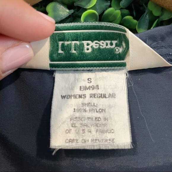 L.L Bean | Zip-up Hooded Windbreaker Blue - Picture 11 of 11